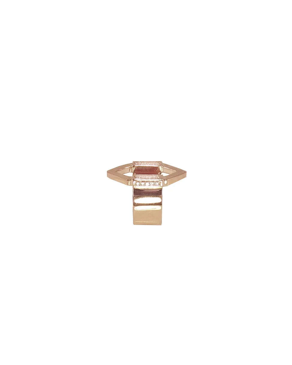 Open Marquis Diamond Band