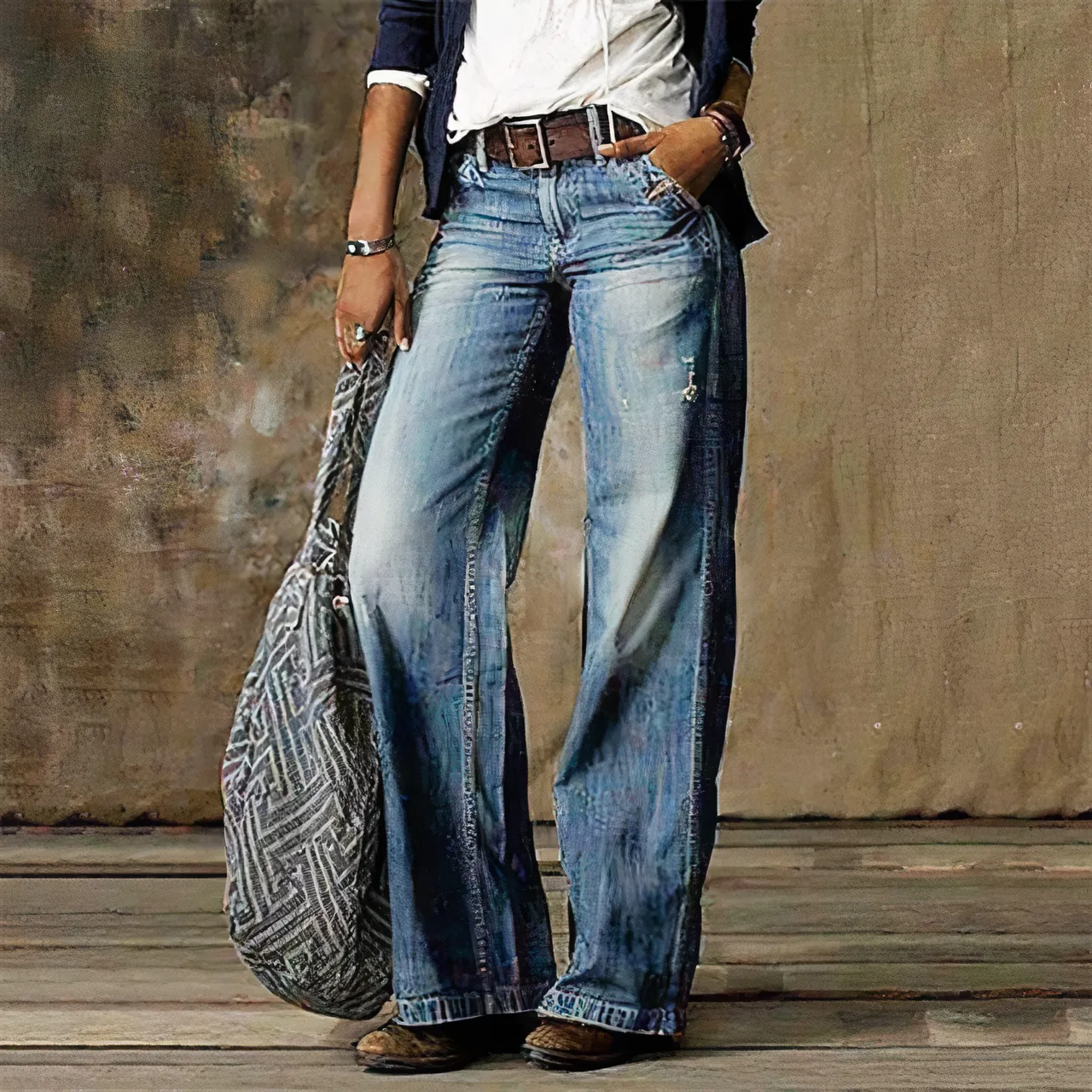 Ottilia | Retro Denim Jeans