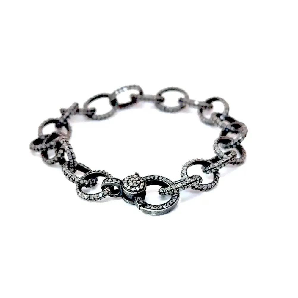 OVAL LINK DIAMOND CHAIN