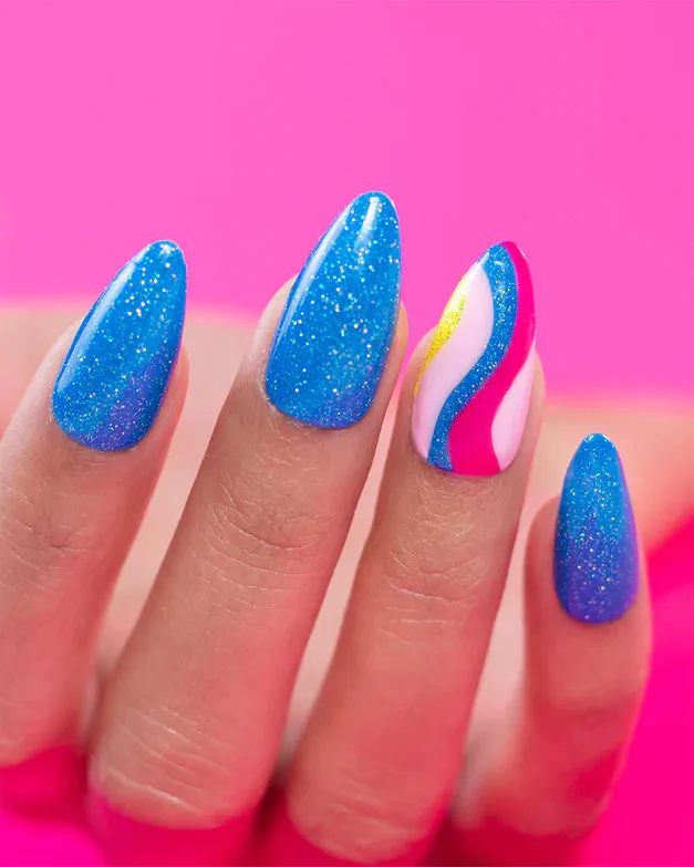 P  Stay Cool Glitter Gel Polish