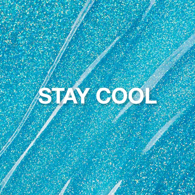 P  Stay Cool Glitter Gel Polish