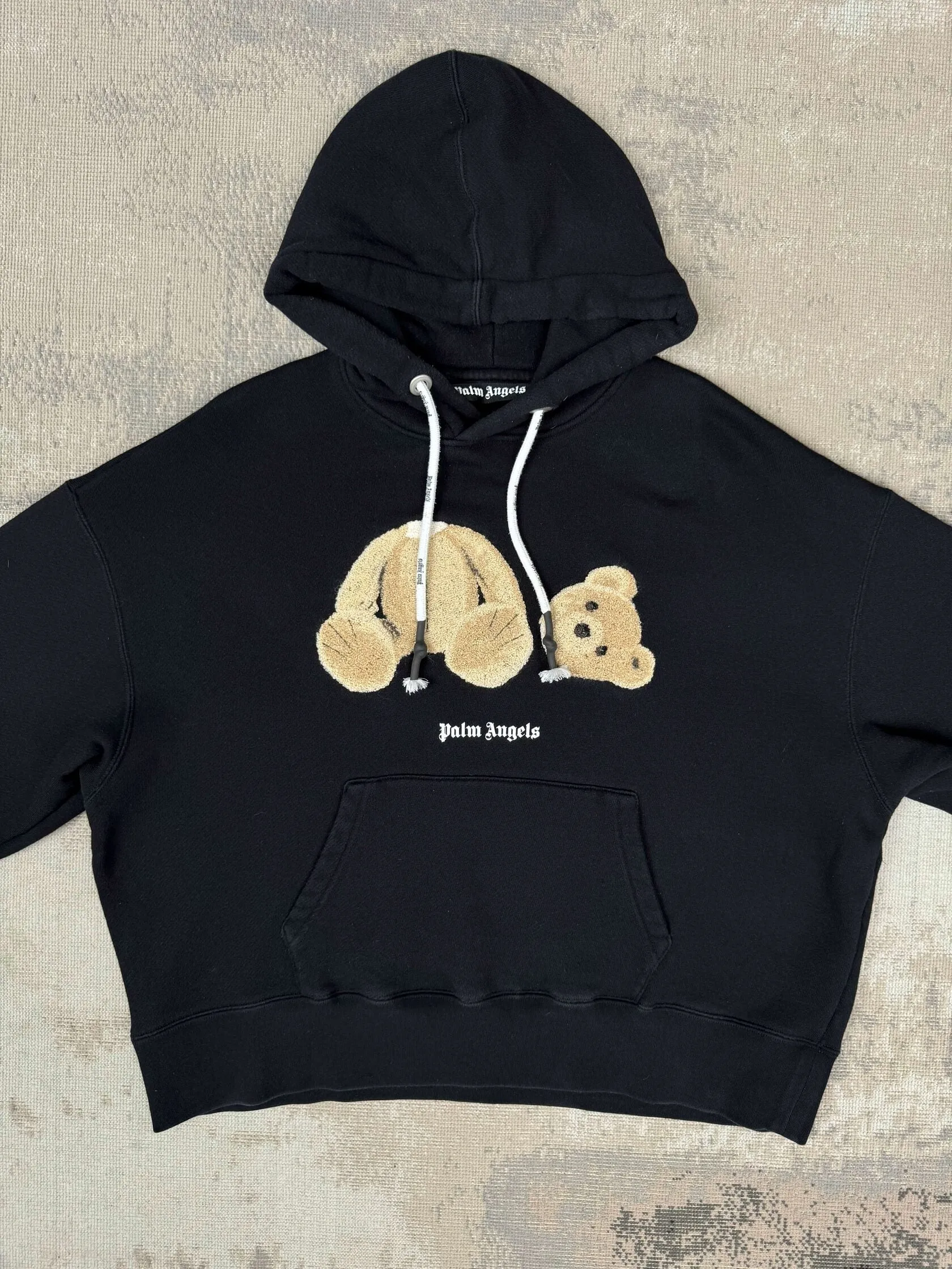 Palm Angels Kill The Bear Hoodie - Black