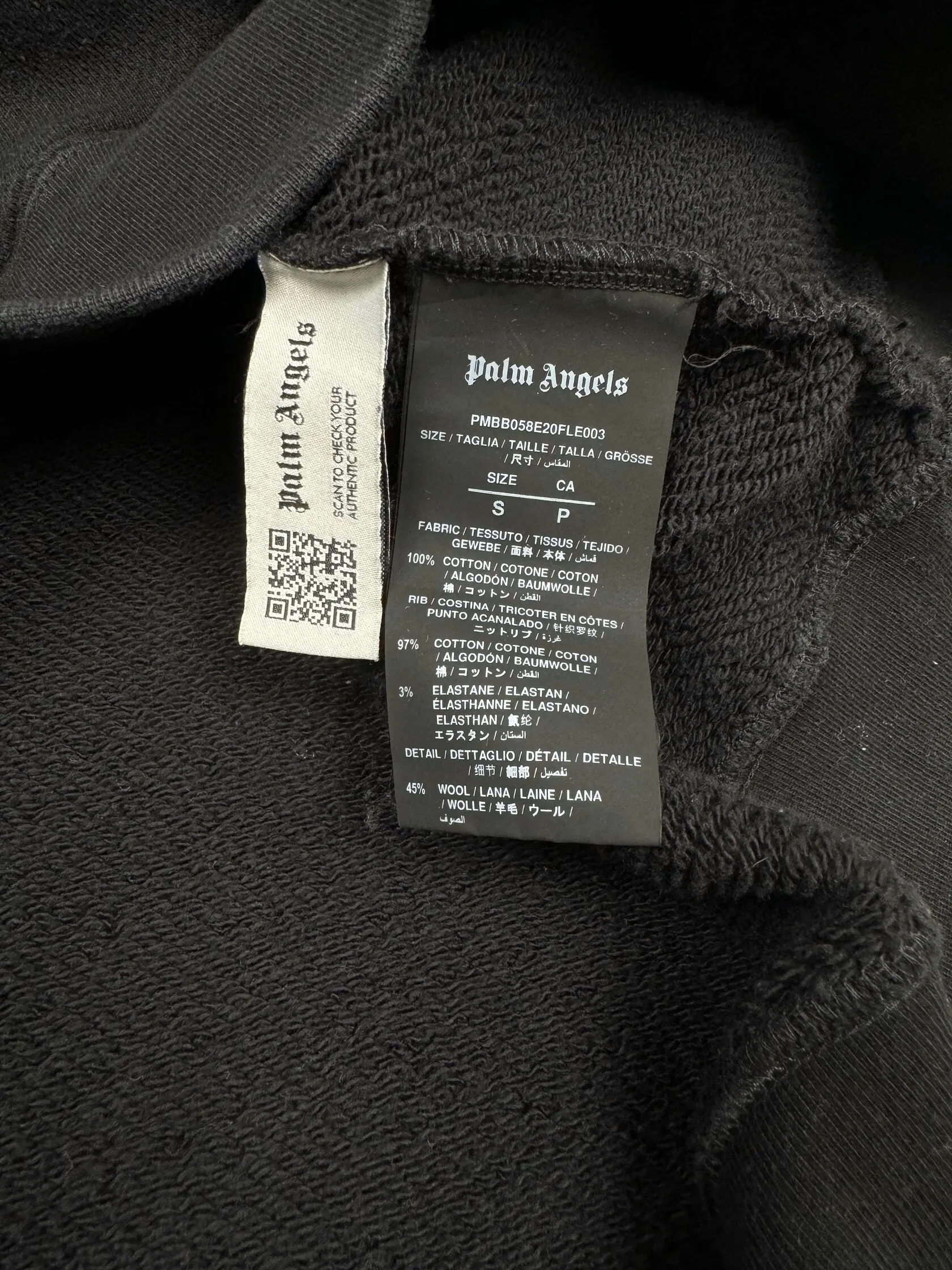 Palm Angels Kill The Bear Hoodie - Black