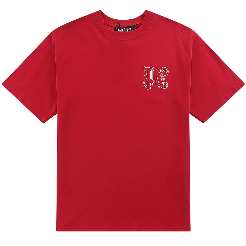 Palm Angels Monogarm Regular T-Shirts