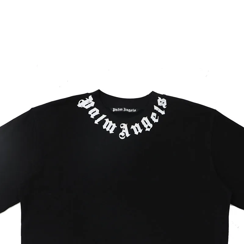 Palm Angels Neck Logo Tee
