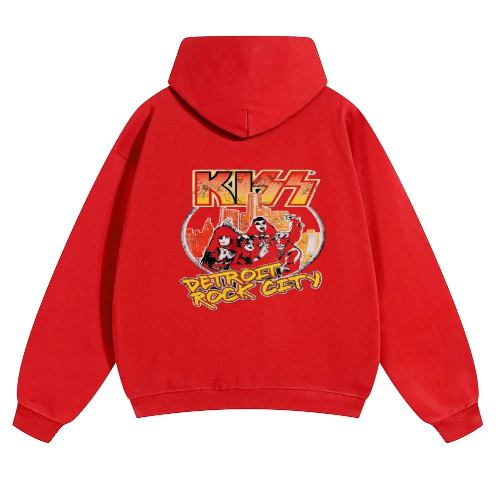Parihar Men's Kiss Pullover Hoodies