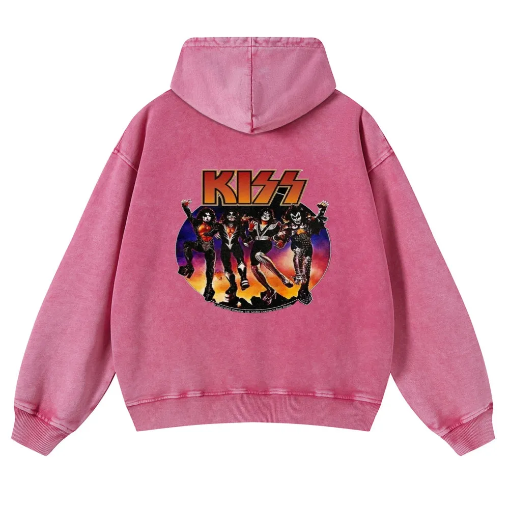 Parihar Men's Kiss Pullover Hoodies