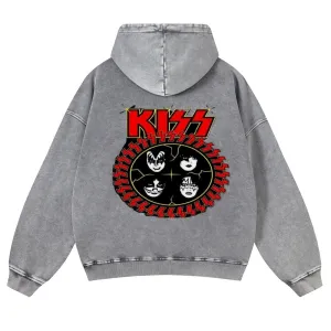 Parihar Men's Rock Band Pullover Hoodies