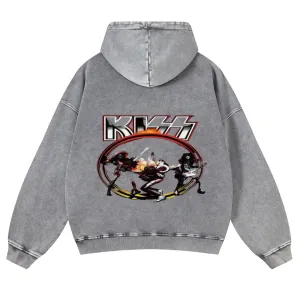 Parihar Men's Rock Band Pullover Hoodies