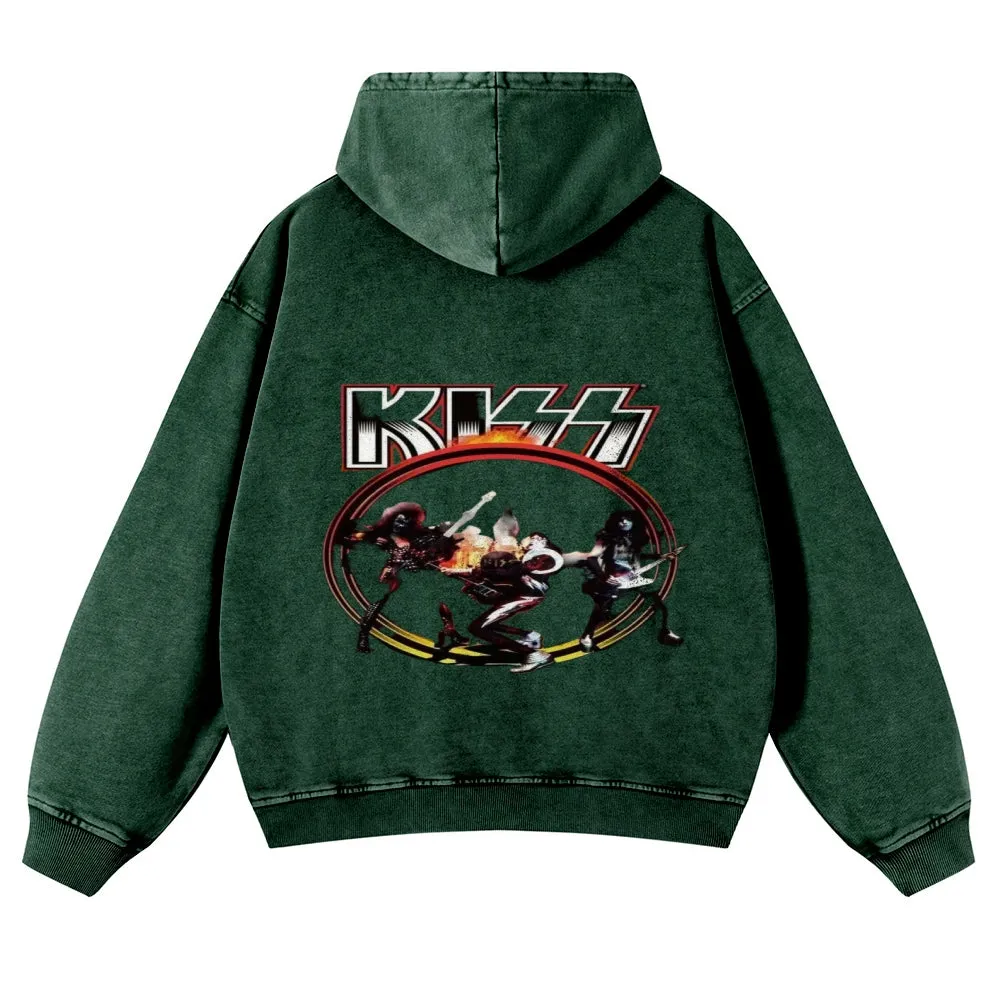 Parihar Men's Rock Band Pullover Hoodies