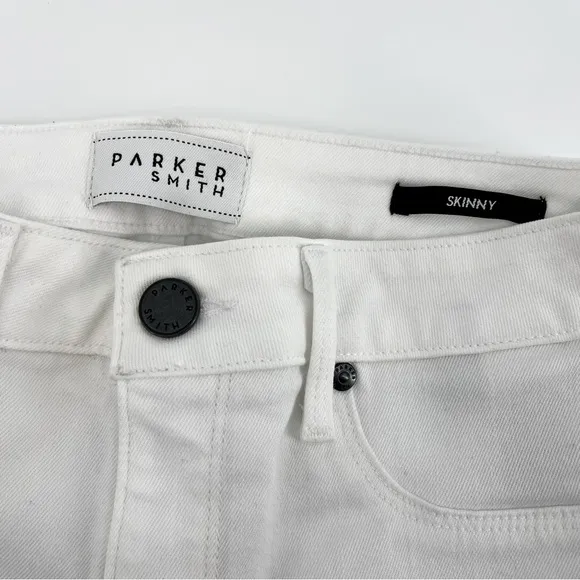 Parker Smith Skinny Jeans Eternal White Size 4/27