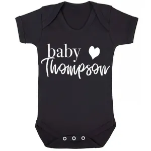 Personalised Baby Bodysuit baby grow