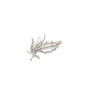 Platinum 1.50ct F VS2 Round Diamond Brooch and Necklace