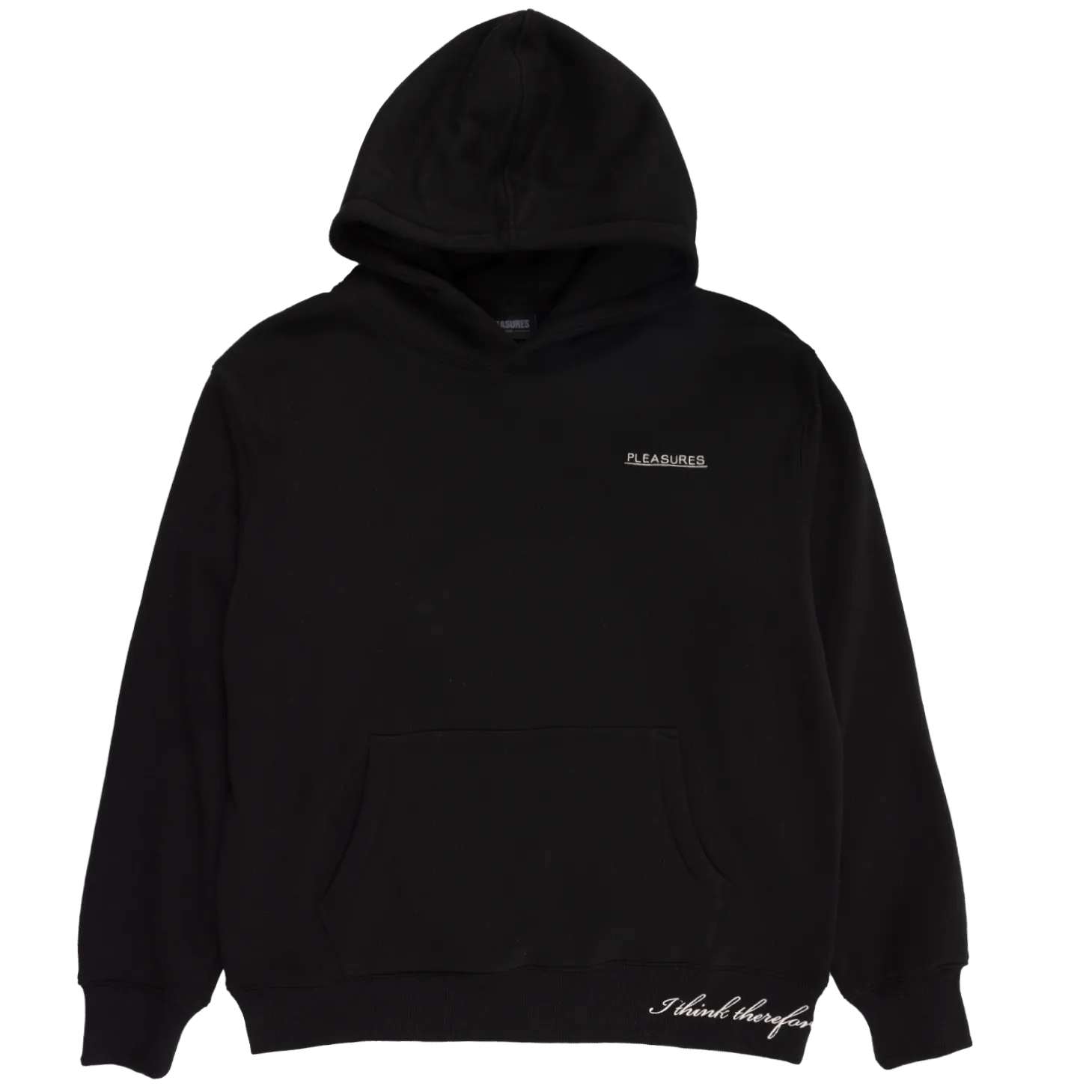 Pleasures Discourse Hoodie 'Black'