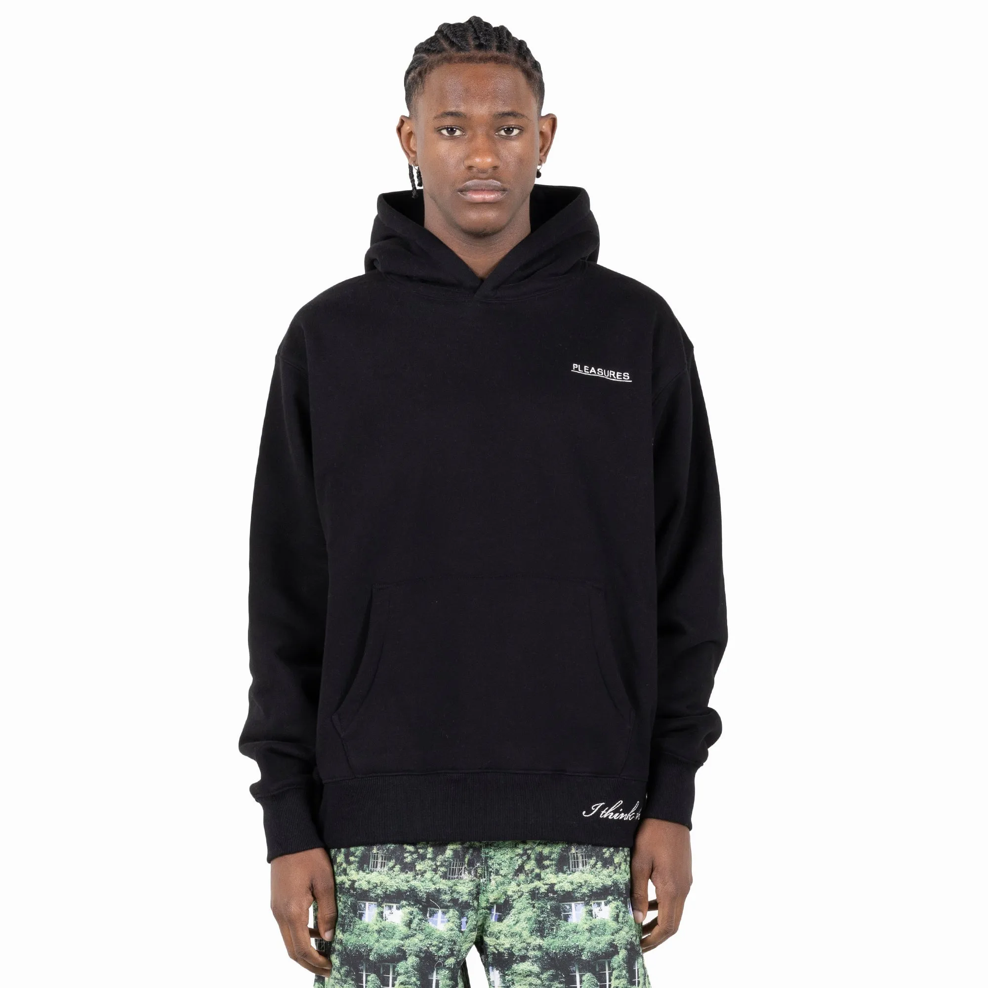 Pleasures Discourse Hoodie 'Black'