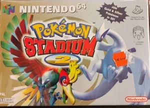 Pokémon Stadium 2 i æske (Mindre kosmetiske fejl) (Tysk)