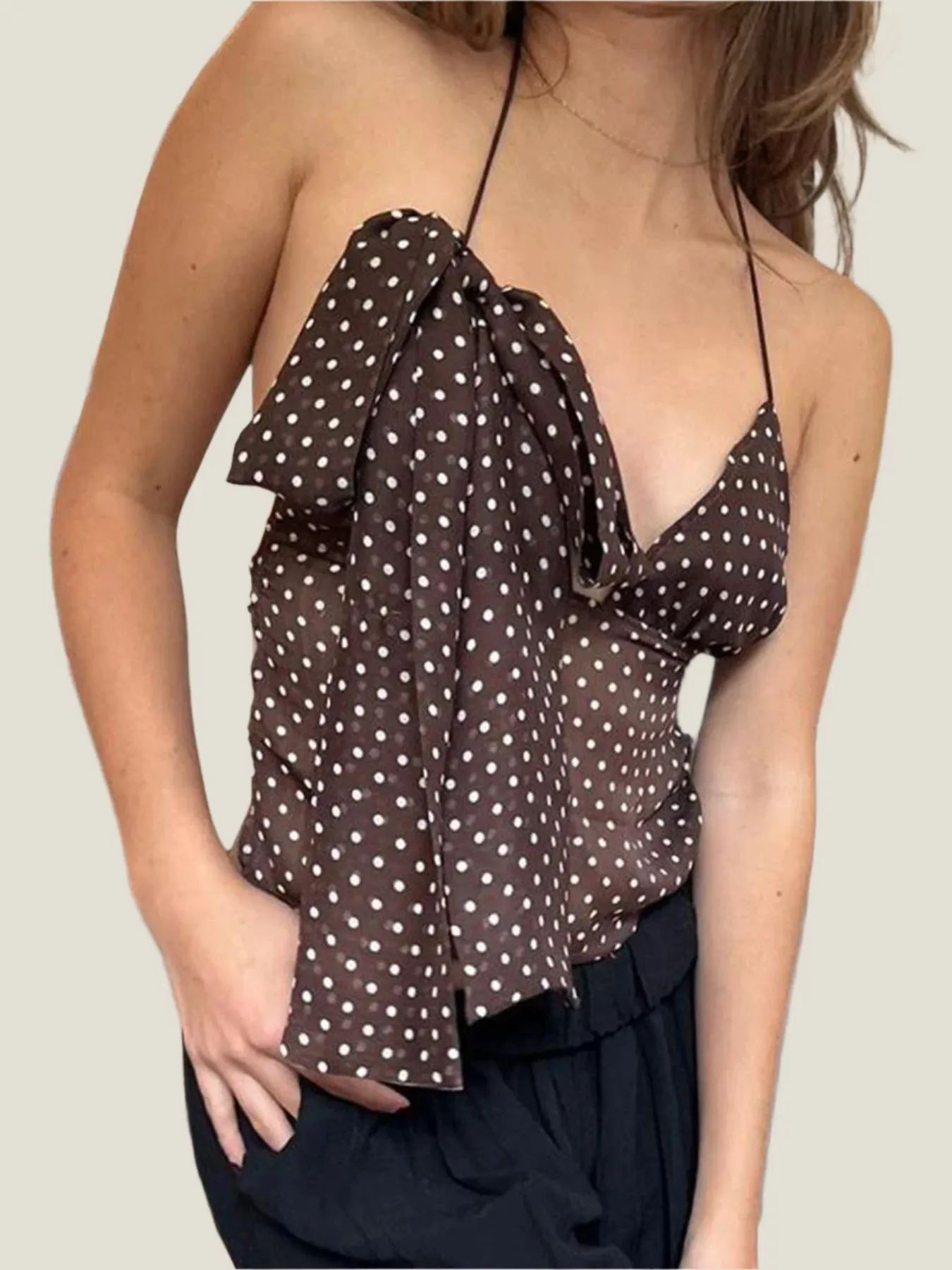 Polka Dot Summer Camisole