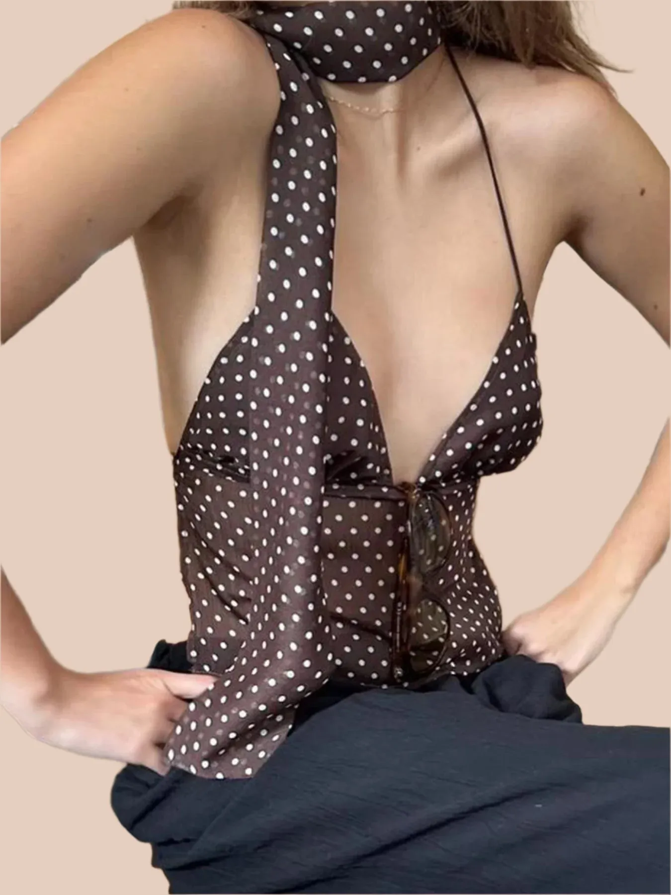 Polka Dot Summer Camisole