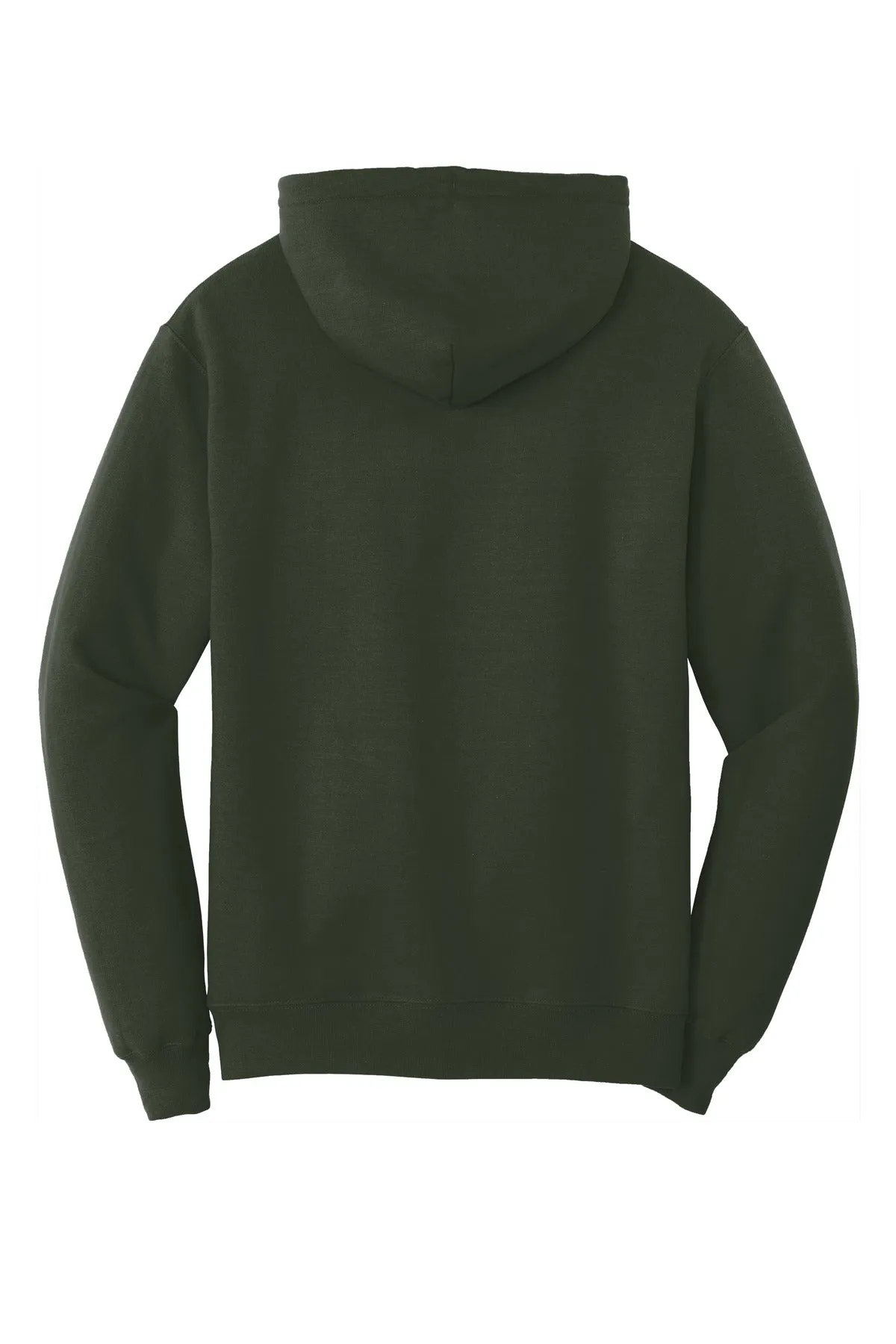Port & Company Core Fleece Pullover Hooded Sweatshirt. PC78H Olive