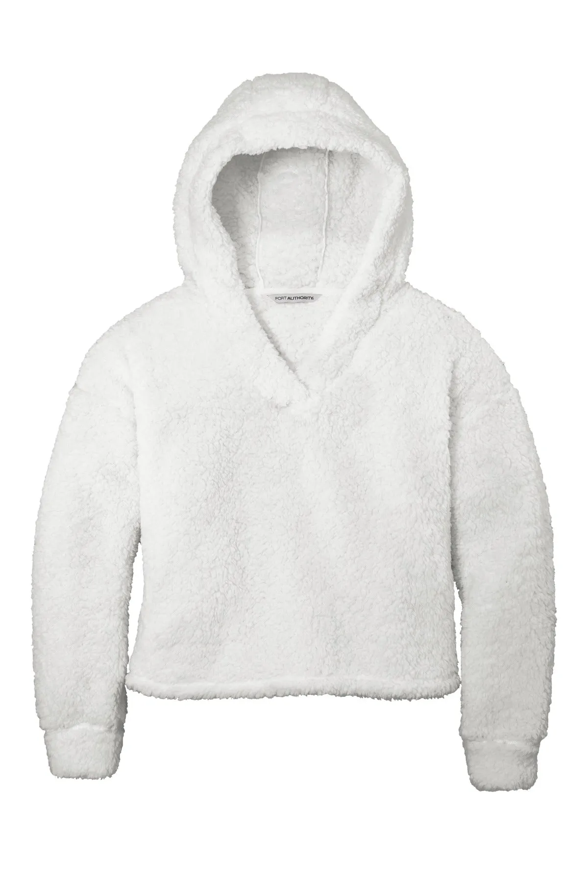 Port Authority  Women's Cozy Fleece Hoodie. L132 Marshmallow