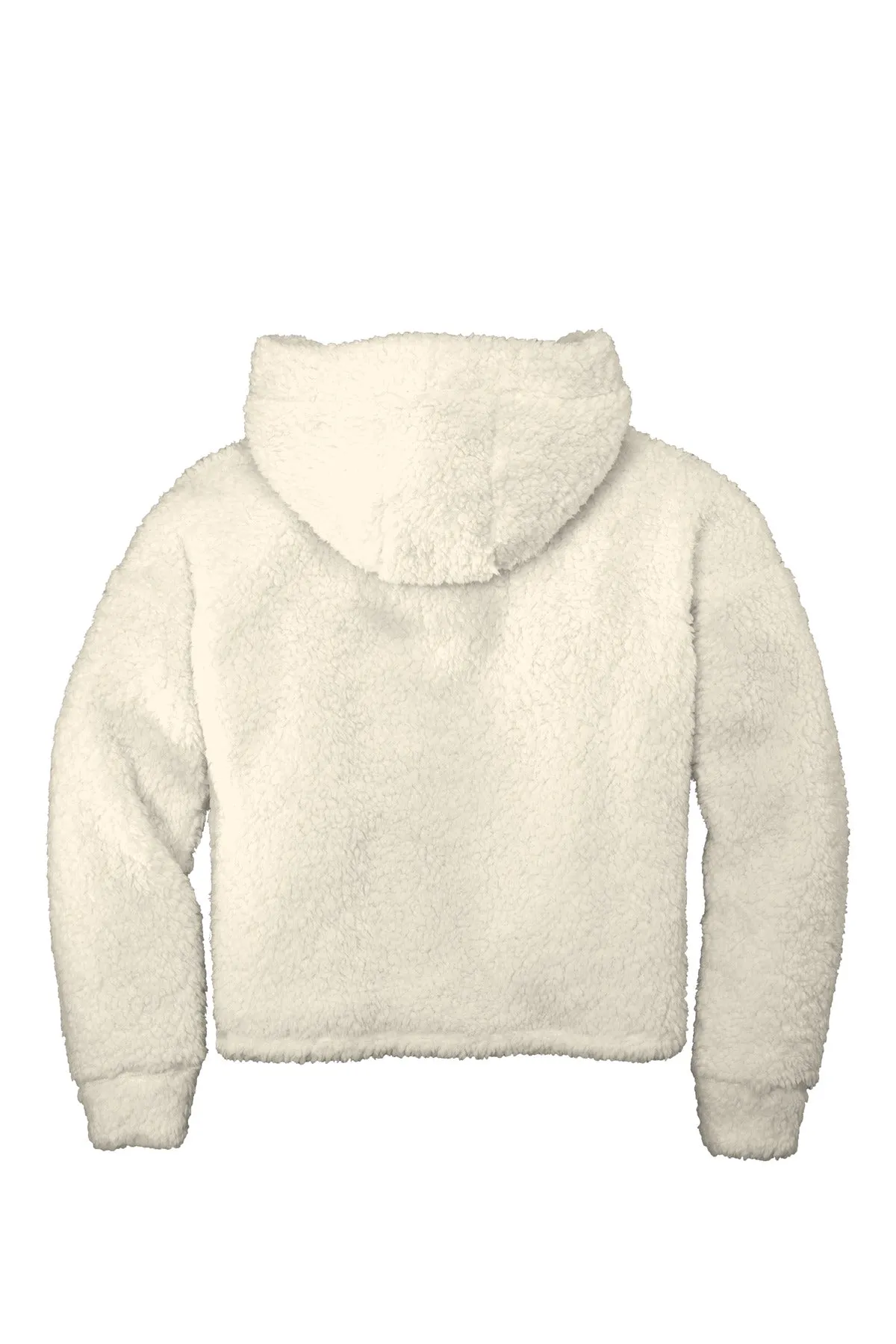 Port Authority  Women's Cozy Fleece Hoodie. L132 Marshmallow