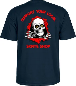 POWELL PERALTA SYLSS Ripper Tee Navy