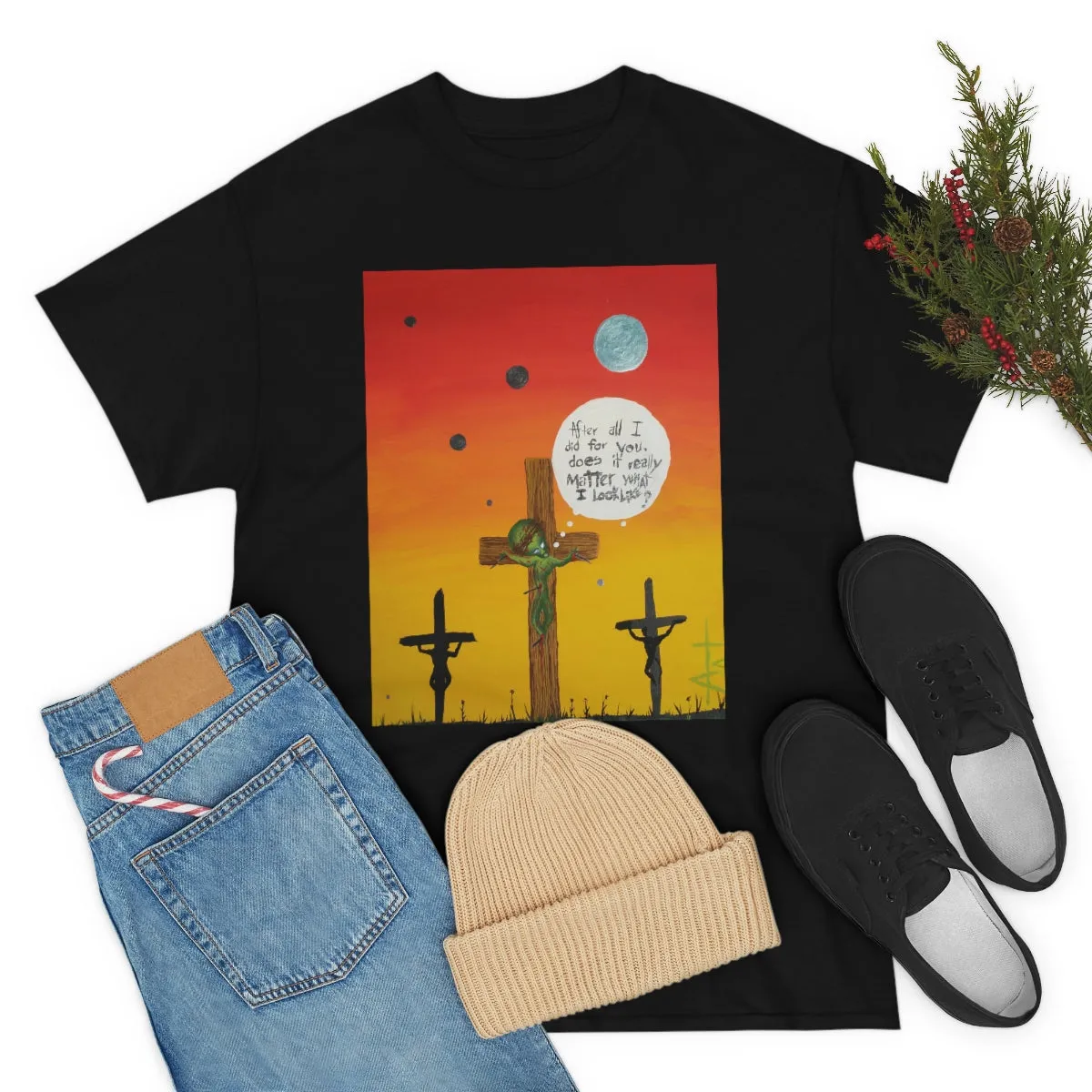 "Alien Jesus" Unisex Tee
