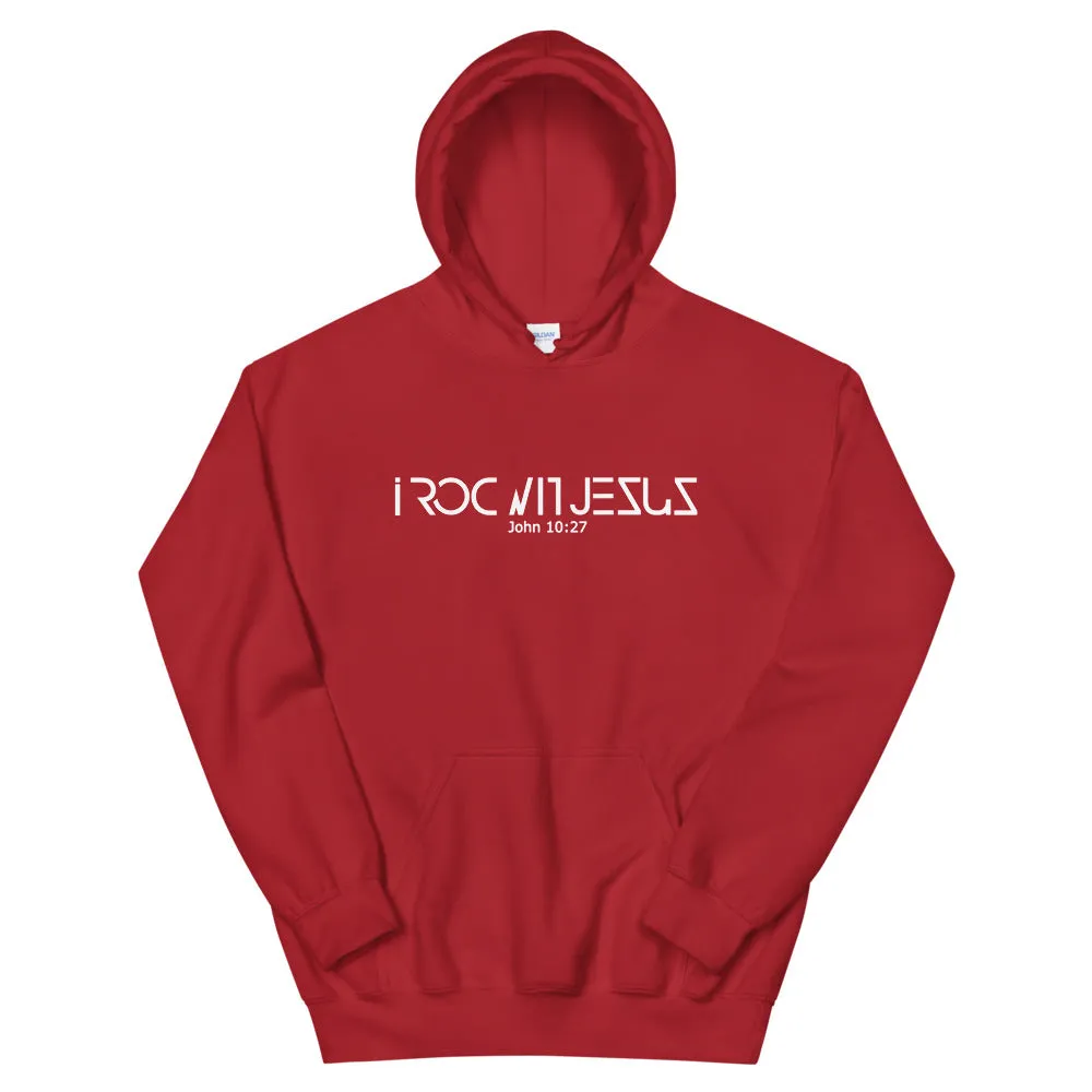 "i ROC WIT JESUS" Hoodie "RED"