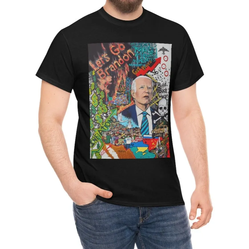 "Let's Go Brandon, Build Back Worse" Unisex T-Shirt