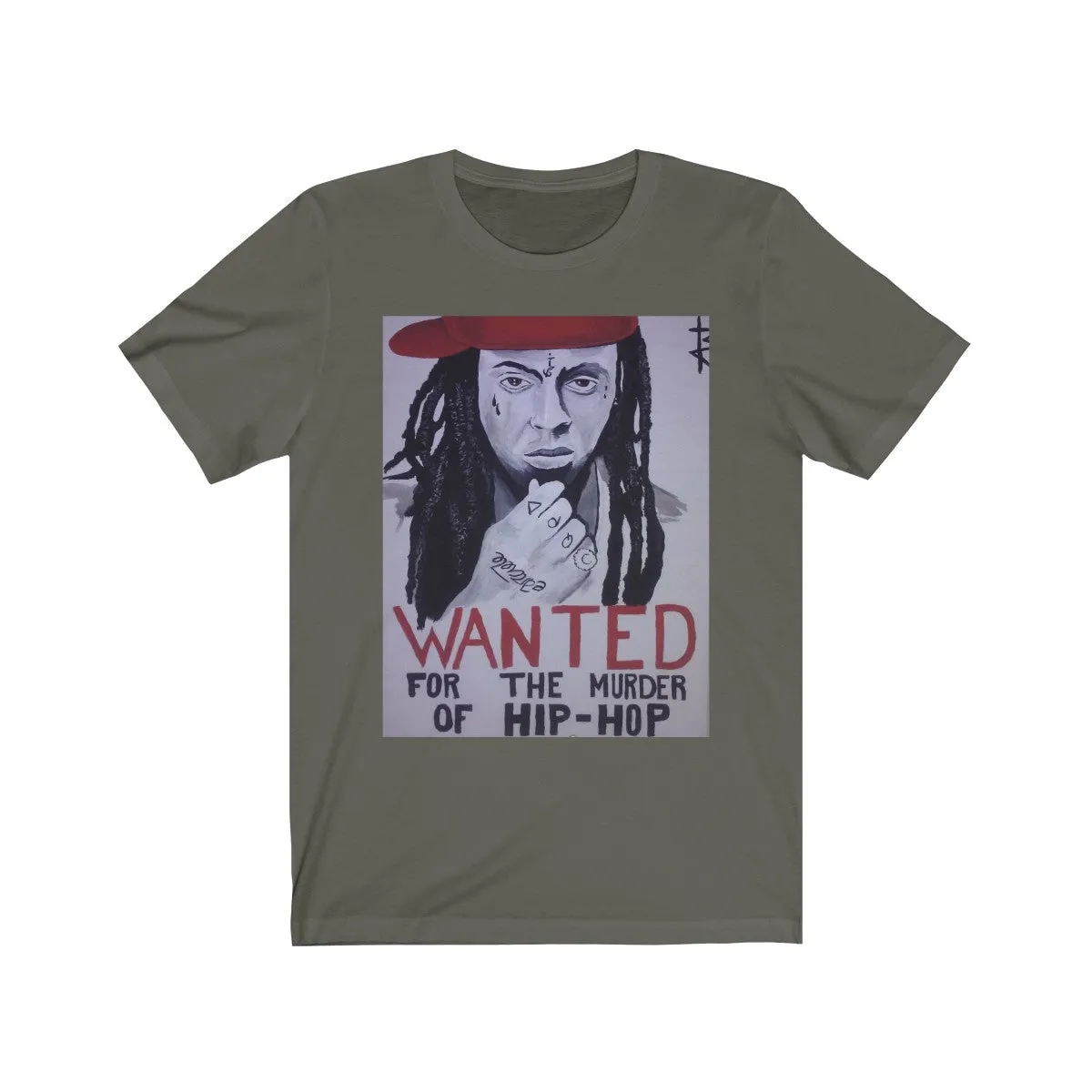 "Lil Wayne, WANTED For The Murder Of Hip Hop" Unisex T-Shirt