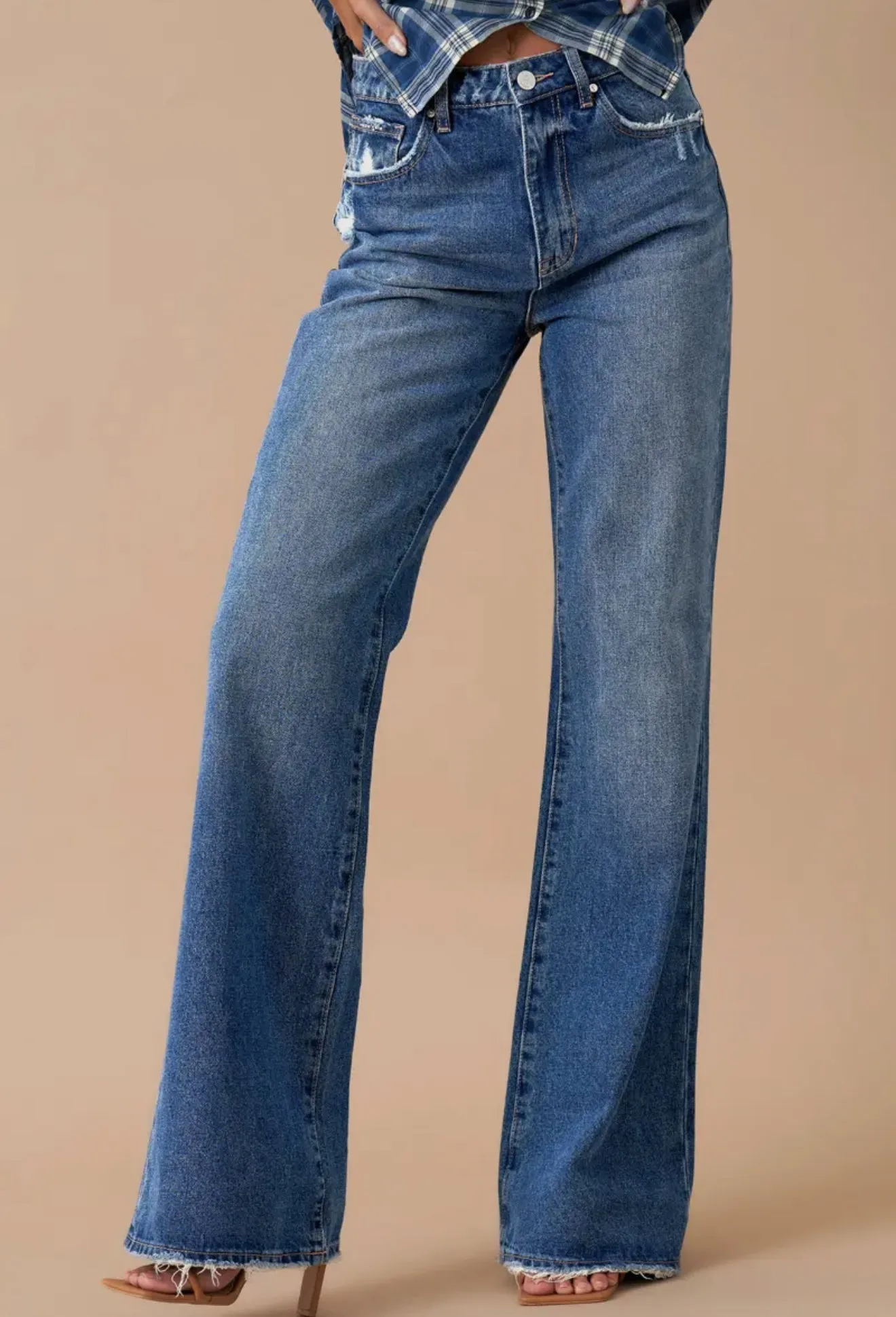 Racheal Relaxed Bootcut Jeans