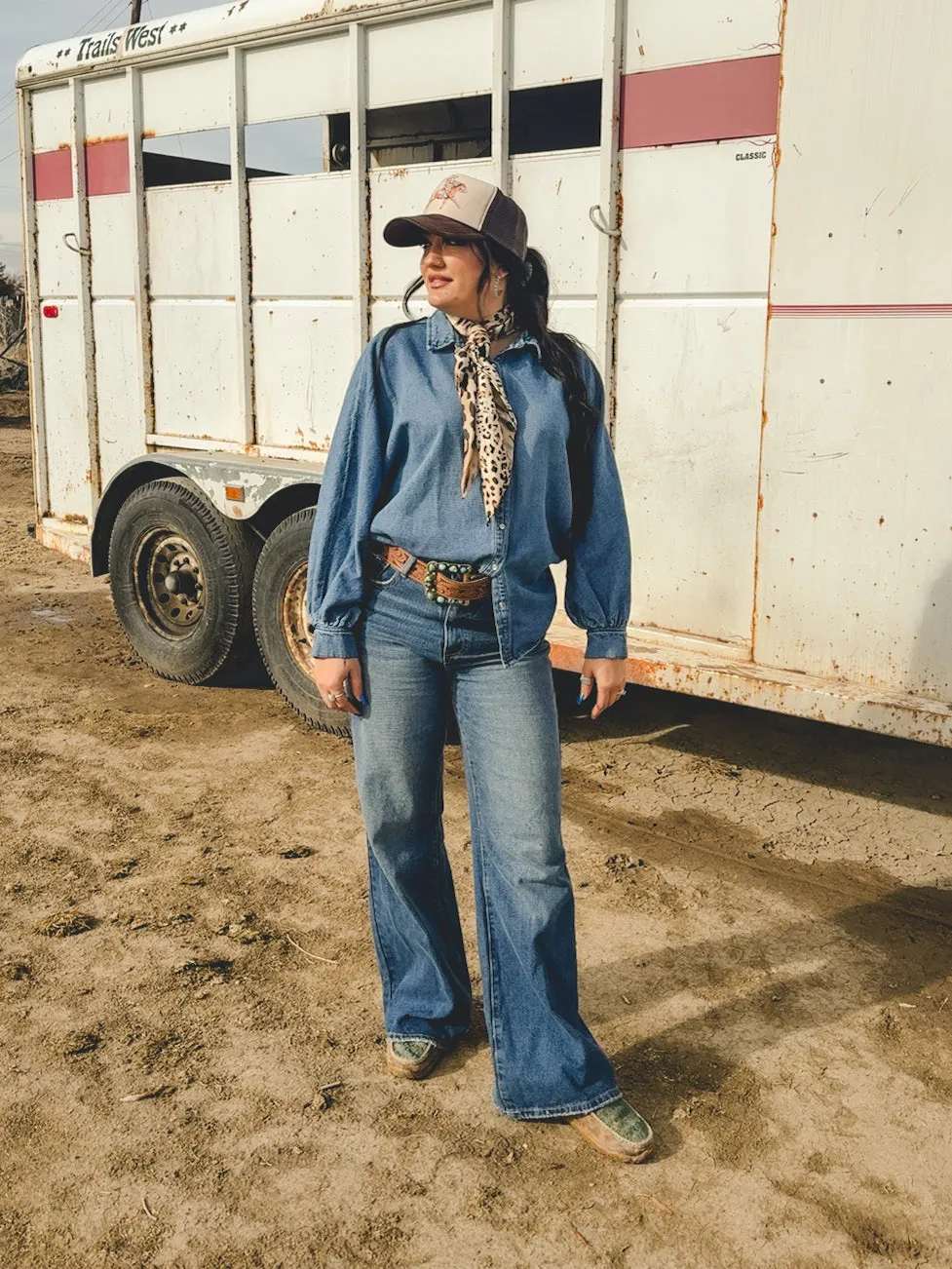 Racheal Relaxed Bootcut Jeans
