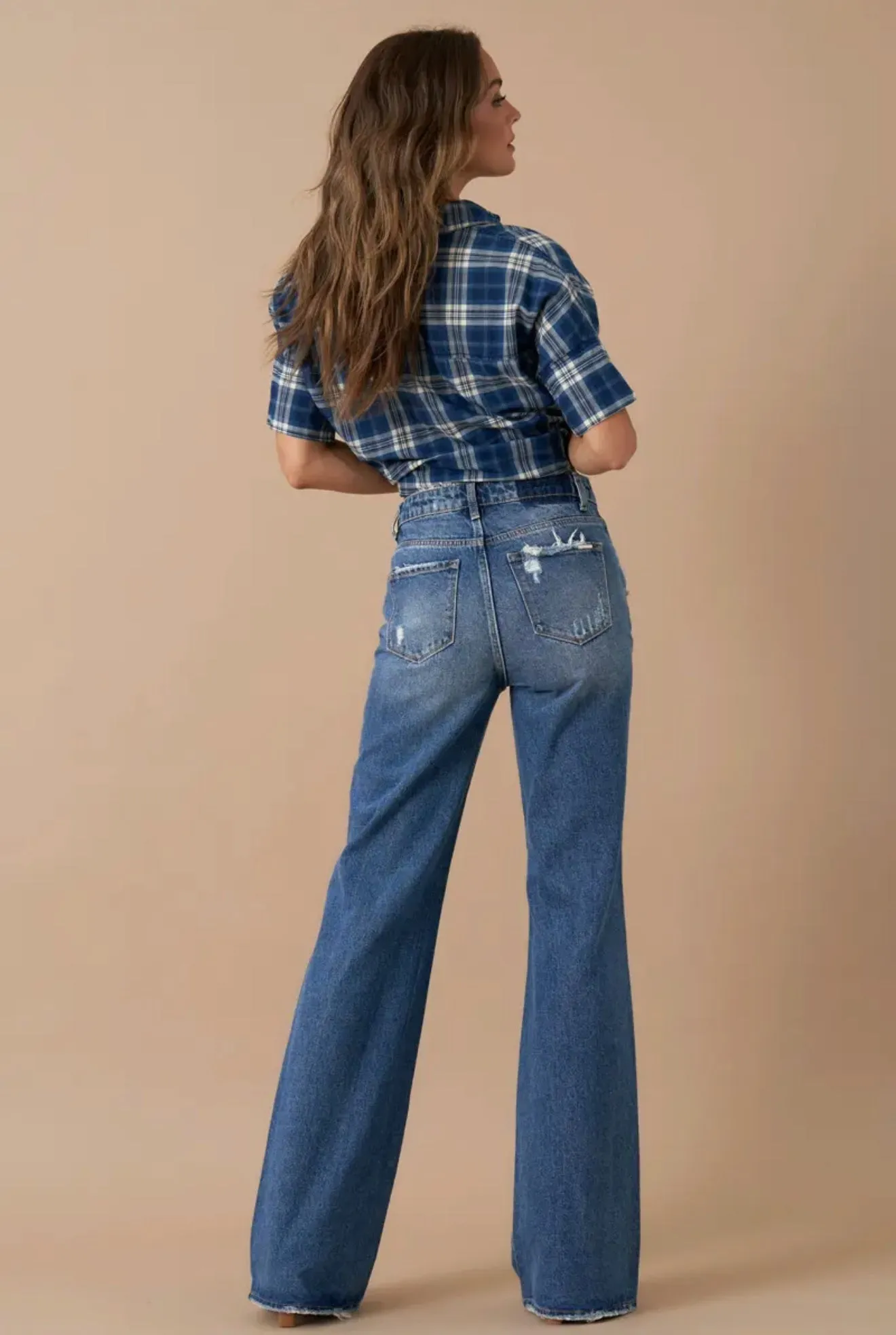 Racheal Relaxed Bootcut Jeans