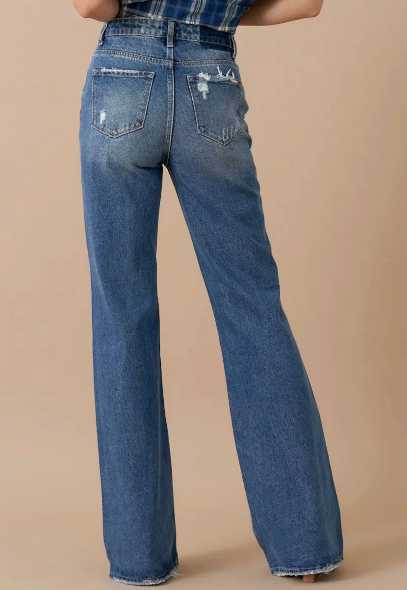 Racheal Relaxed Bootcut Jeans