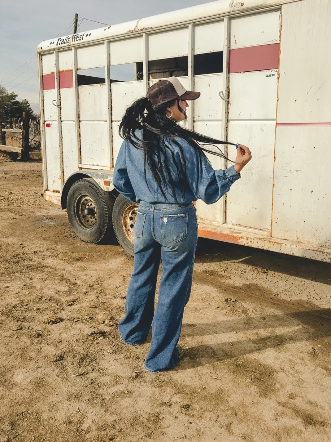 Racheal Relaxed Bootcut Jeans
