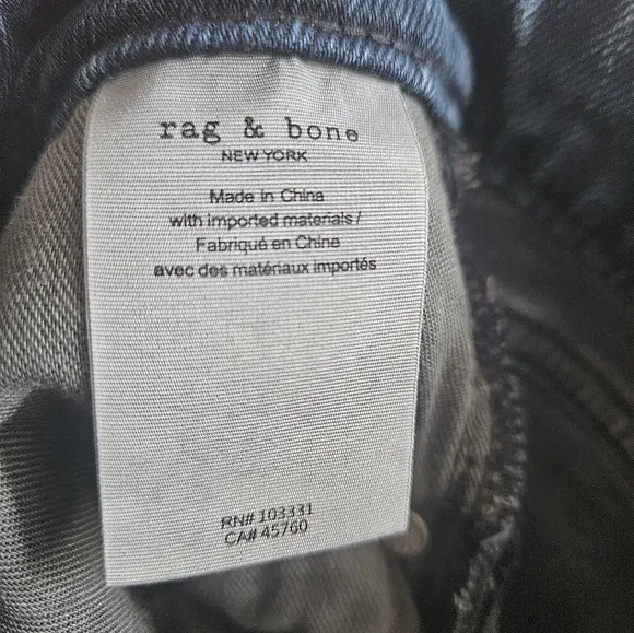 rag &amp; bone Jeans Size 28