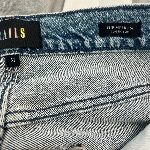 Rails Melrose Classic Slim Jeans size 31