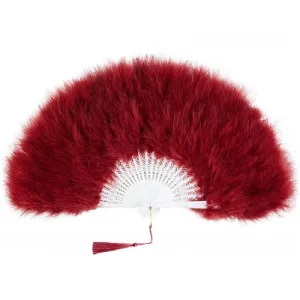 Red Feather Fan