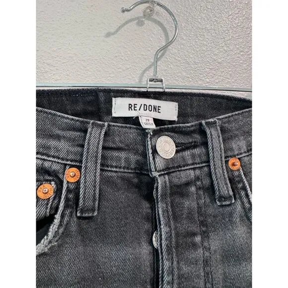 RE/DONE 70s High-Rise Stove Pipe Jeans size 23