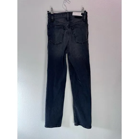 RE/DONE 70s High-Rise Stove Pipe Jeans size 23