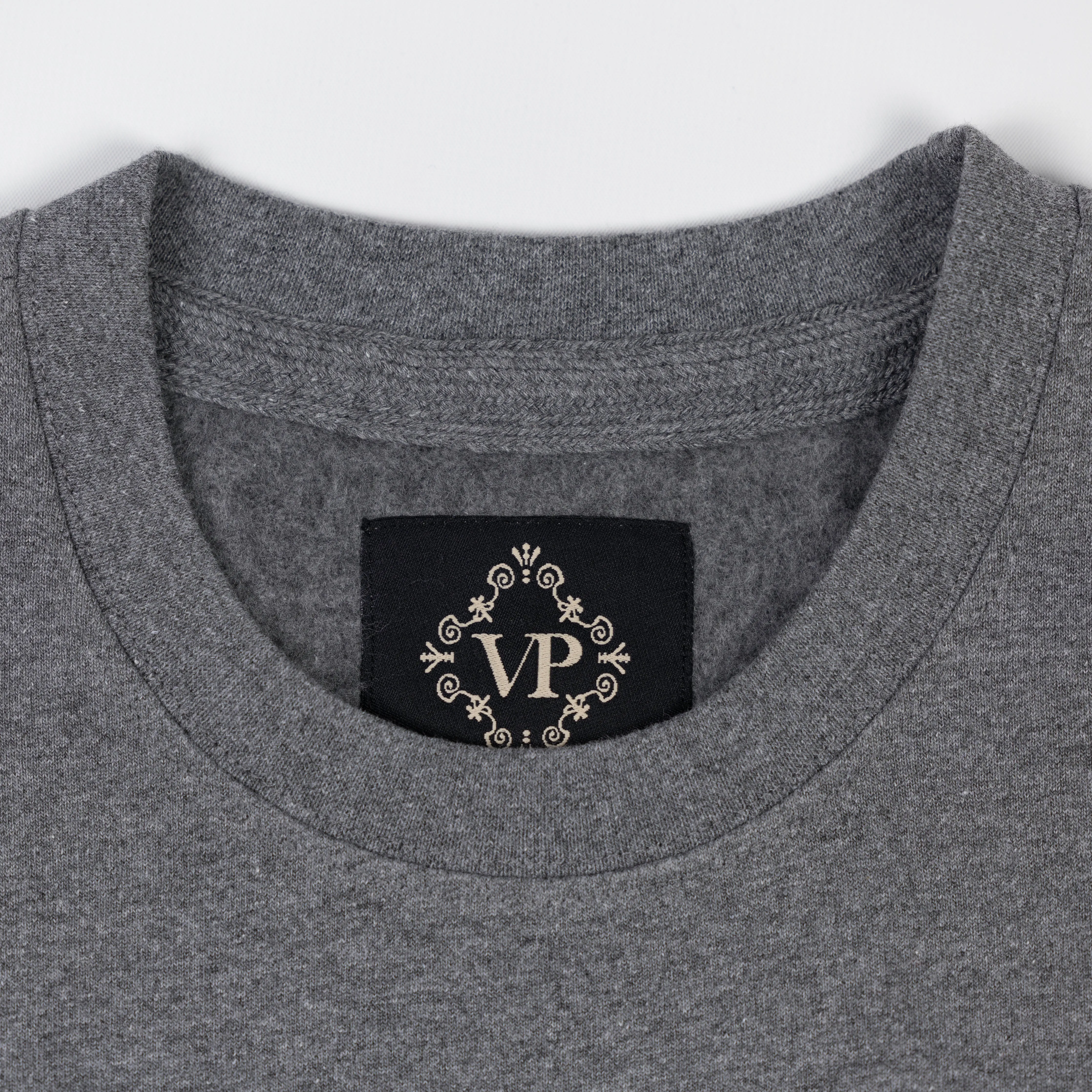 Retro Classic Crew Sweatshirt - Heather Grey