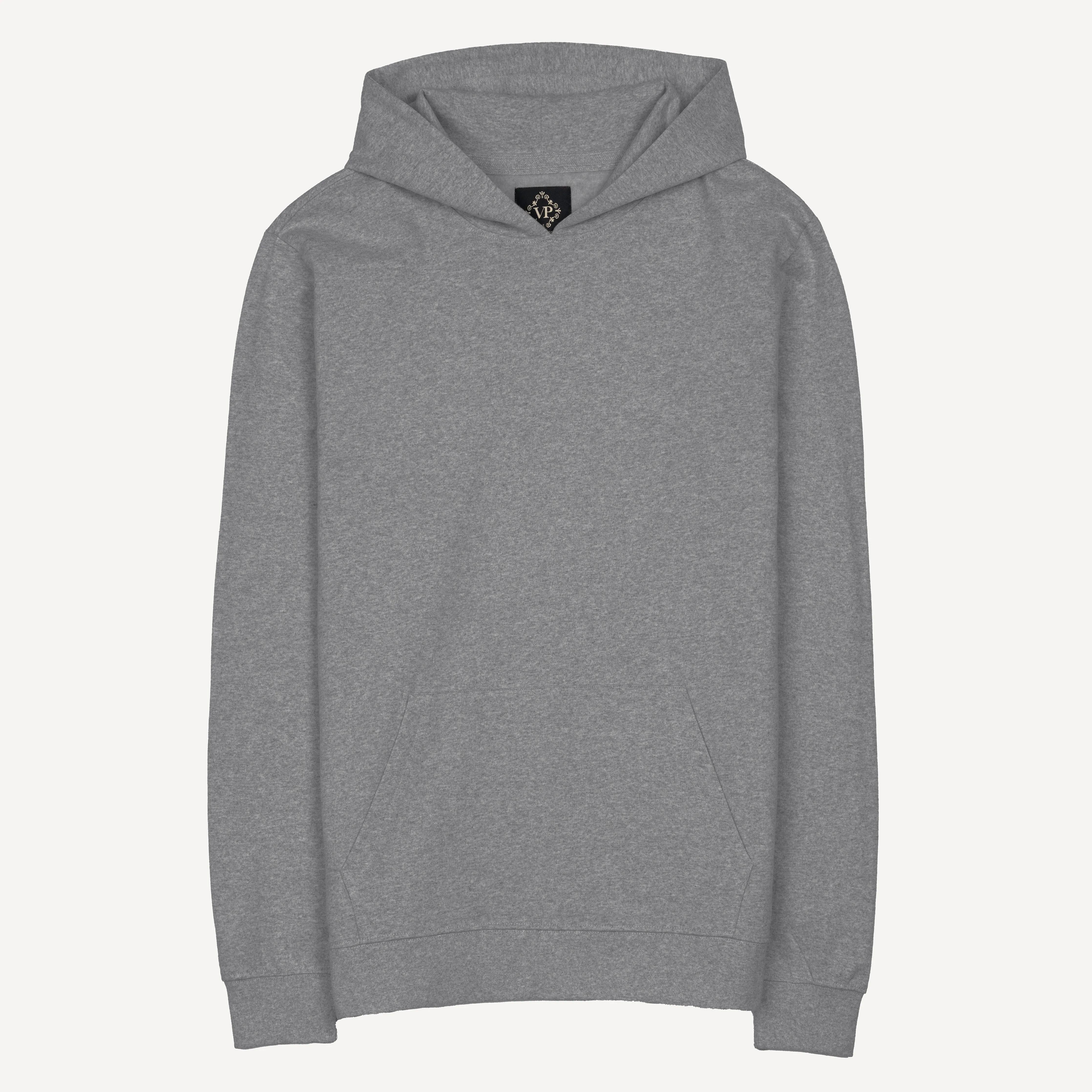 Retro Classic Pullover Hoodie - Heather Grey