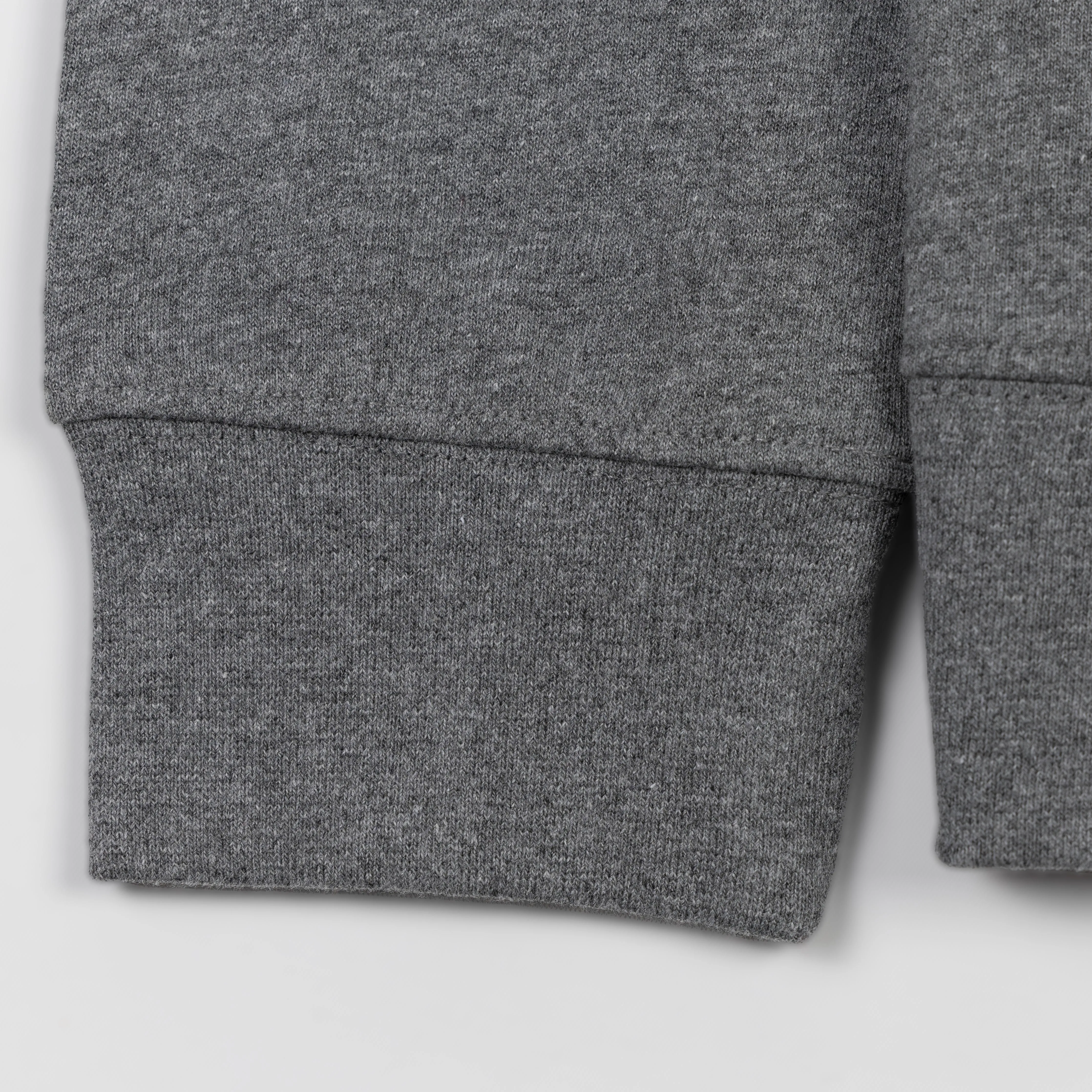 Retro Classic Pullover Hoodie - Heather Grey