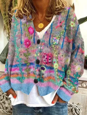 Retro Women's Cardigan by Octani