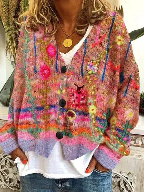 Retro Women's Cardigan by Octani