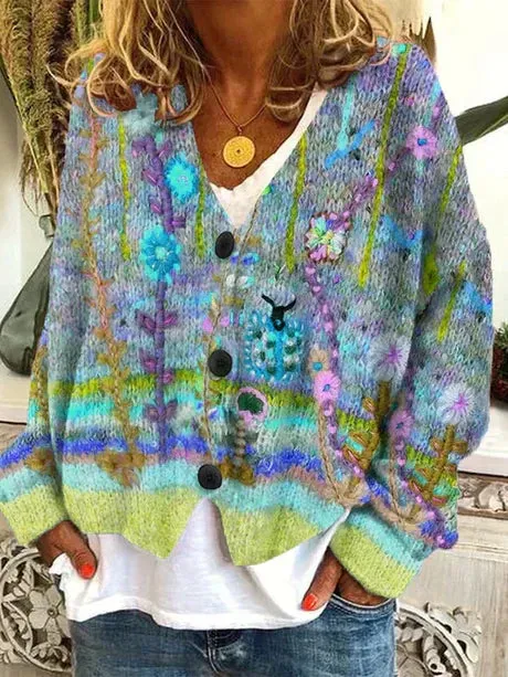 Retro Women's Cardigan by Octani
