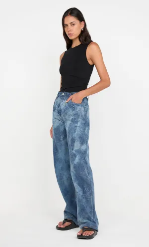 ROYCE YOKE JEAN - DISTRESSED INDIGO