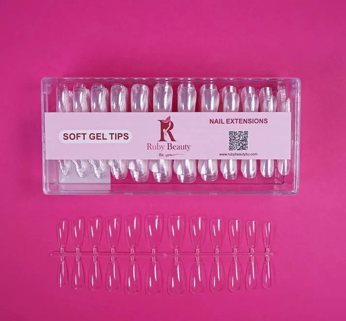 Ruby beauty plastic nail extensions RB-807