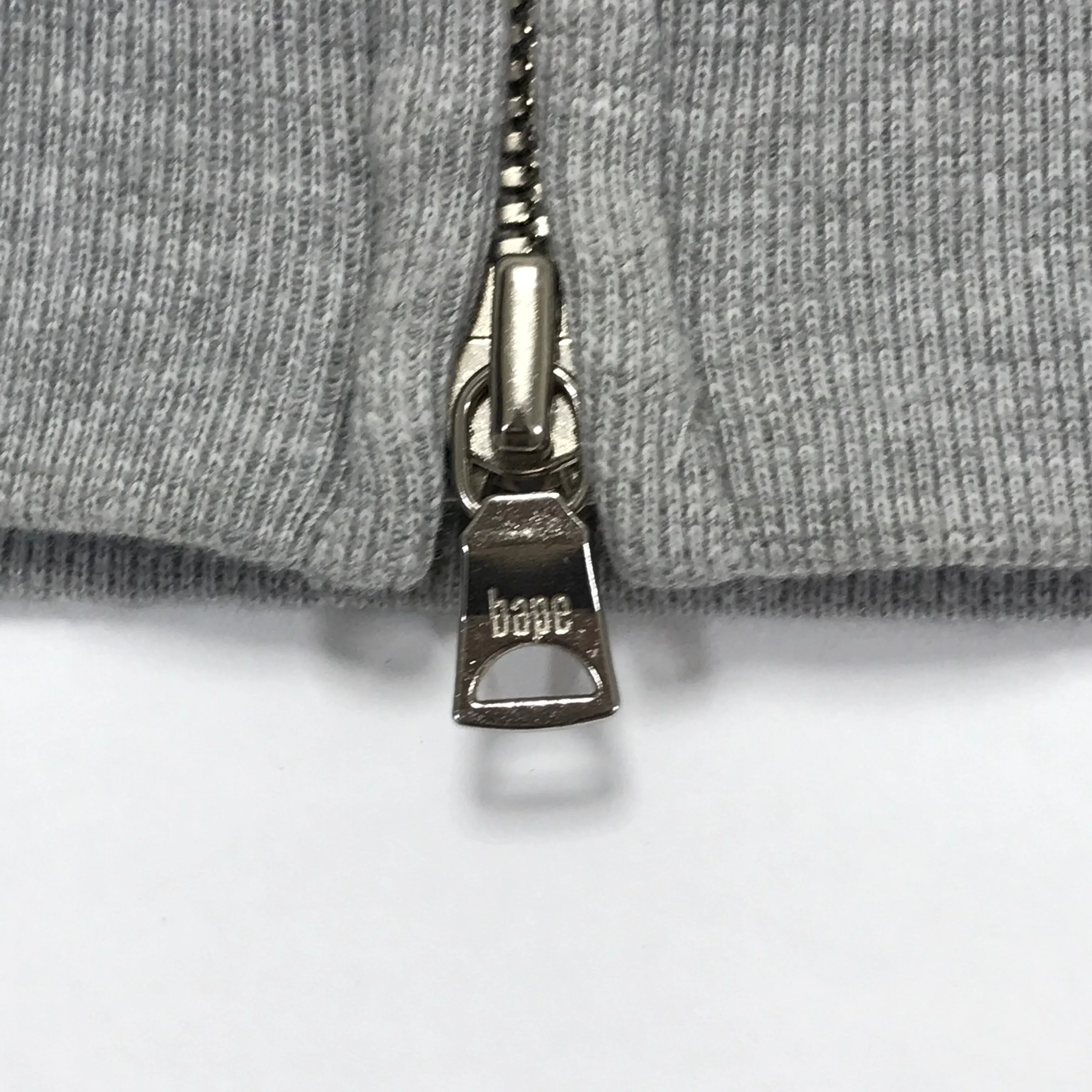 [S] A Bathing Ape Bape x Mario Full Zip Hoodie Grey