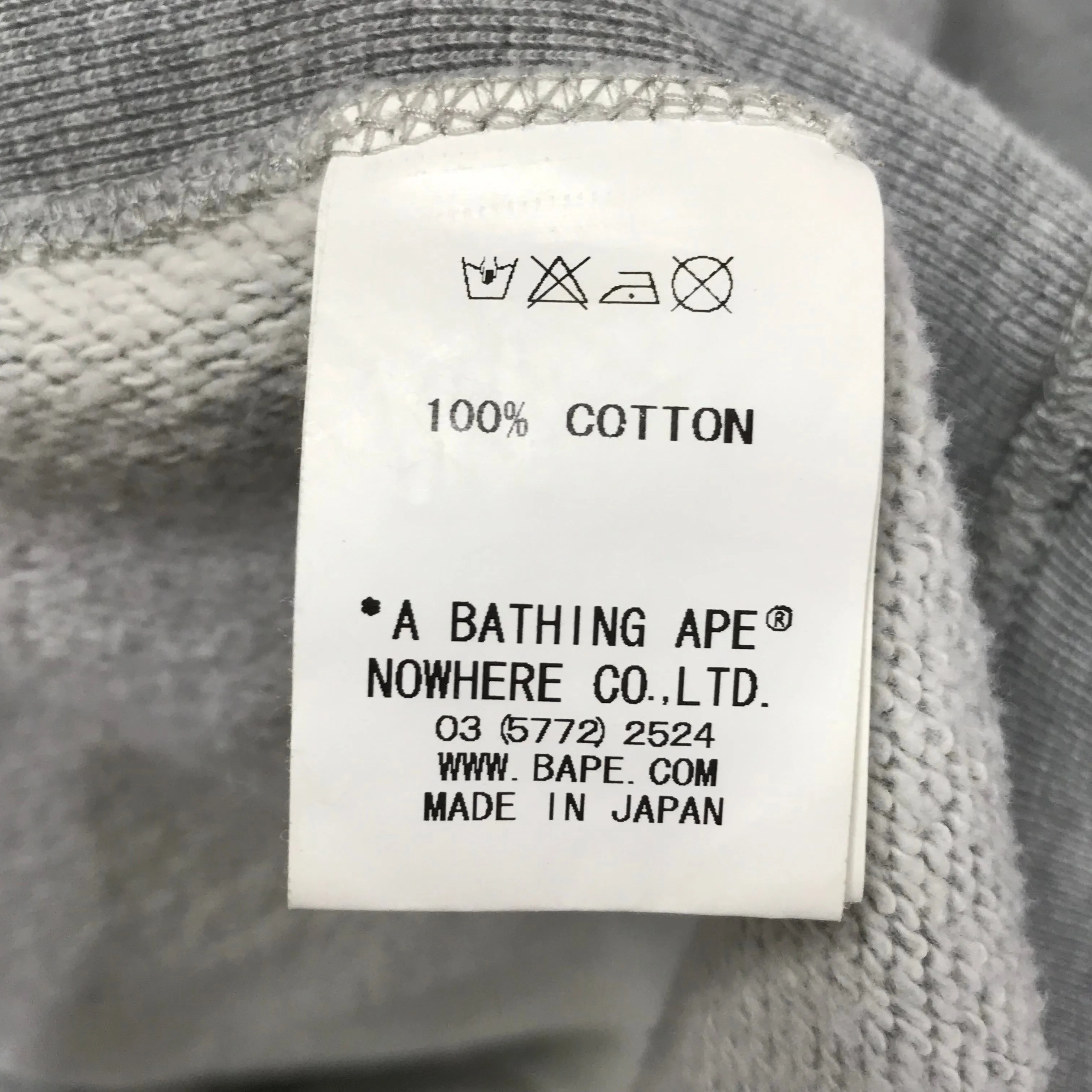 [S] A Bathing Ape Bape x Mario Full Zip Hoodie Grey